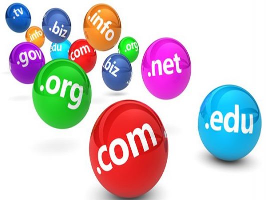 Các tên miền thường phổ biến