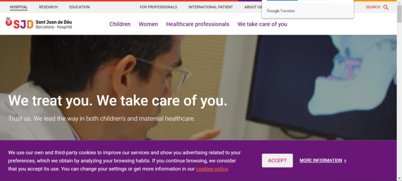 Giao diện web USJD