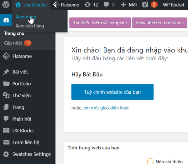 Hướng dẫn chỉnh sửa thêm hình ảnh banner | Thiết kế web Green House